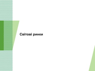Світові ринки
 