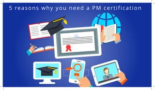 5 reasons why you need a PM certification
the
 