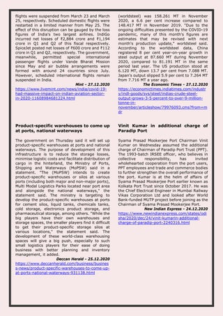 Weekly media update 28 12_2020