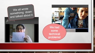 We had
some
technical
problems!
 