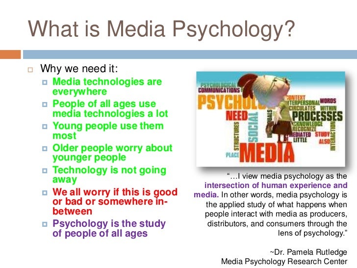 media psychology
