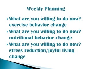 Will Power is about organizational planning 