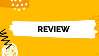 4
REVIEW
 