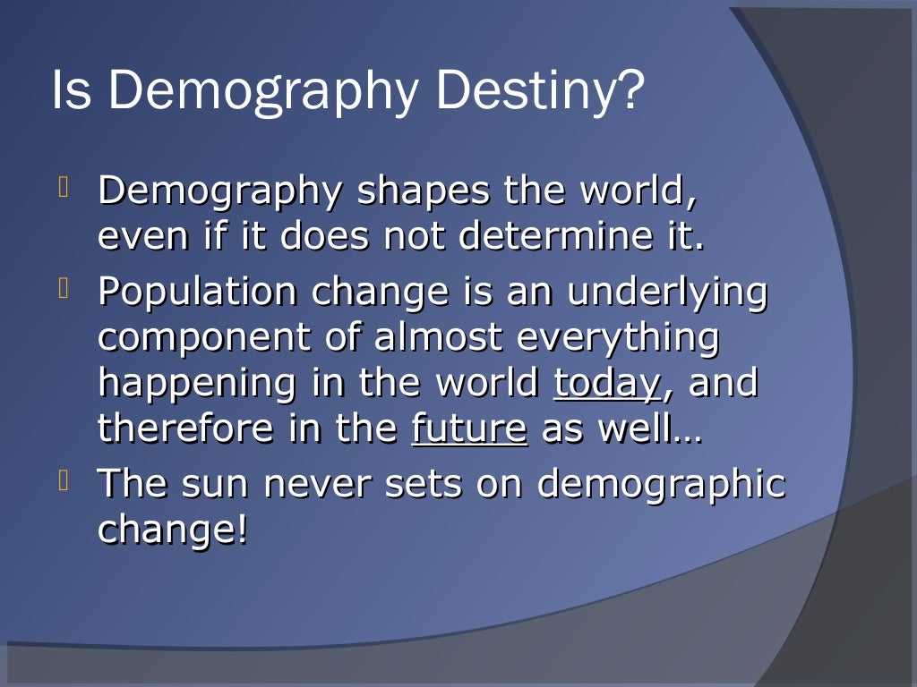 Population Geography
