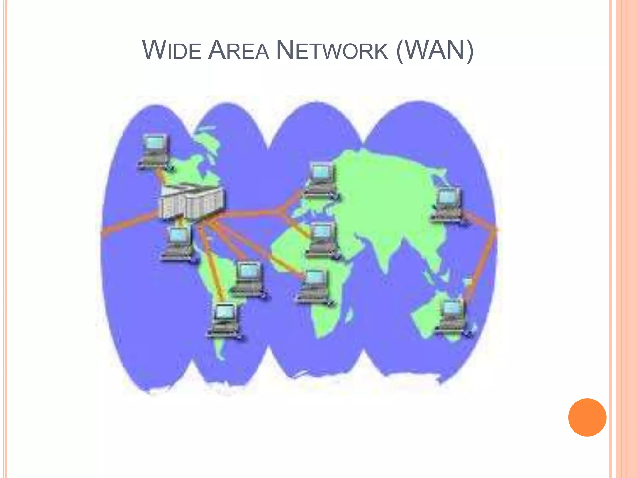 WIDE AREA NETWORK (WAN)
 