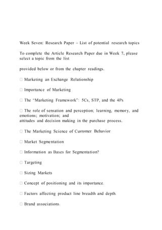 issue topics for research papers