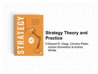 Strategy Theory and
Practice
© Stewart R. Clegg, Christos Pitelis,
Jochen Schweitzer & Andrea
Whittle
 