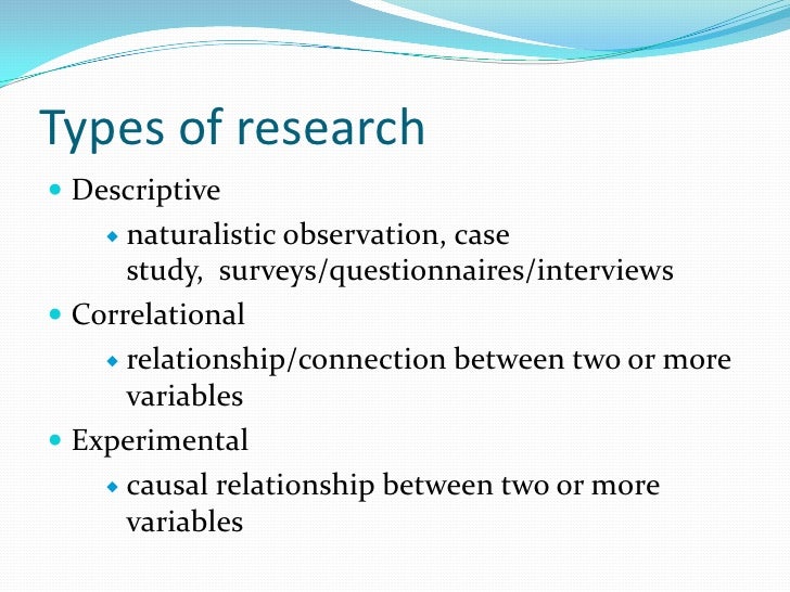 Psychological Science and Research Methods