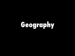 Geography 