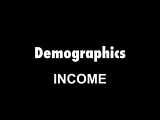 Demographics INCOME 