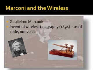 From Film to TVDemographic changes after WWII:Average marriage age drops to 19Families start earlierBaby boom and staying home with kidsBy the mid-1950s TV replaces radio and movies for family entertainmentMovies develop technologies: CinemaScope; Technicolor; etc.