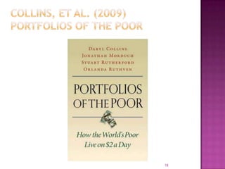 Often discourages savings and business planning