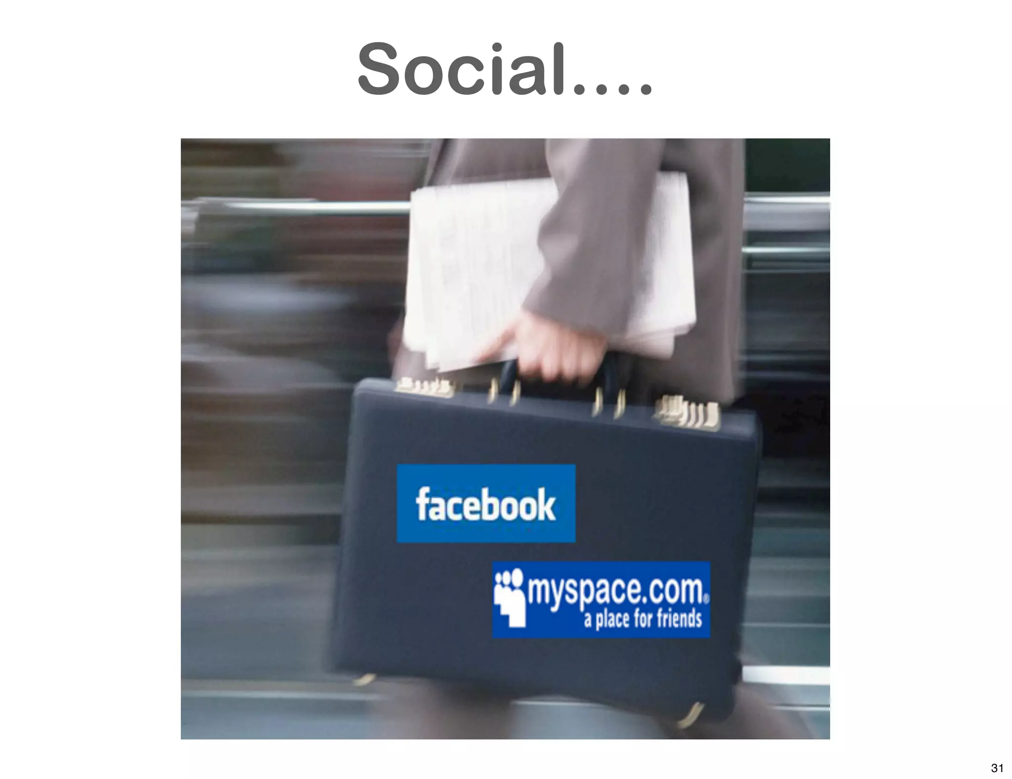 Social....




             31
 