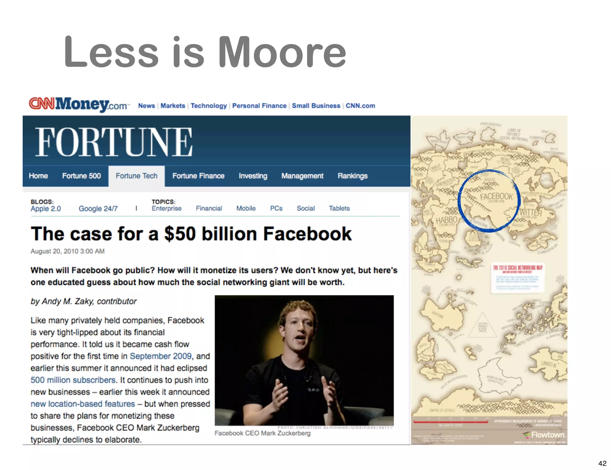 Less is Moore




                42
 