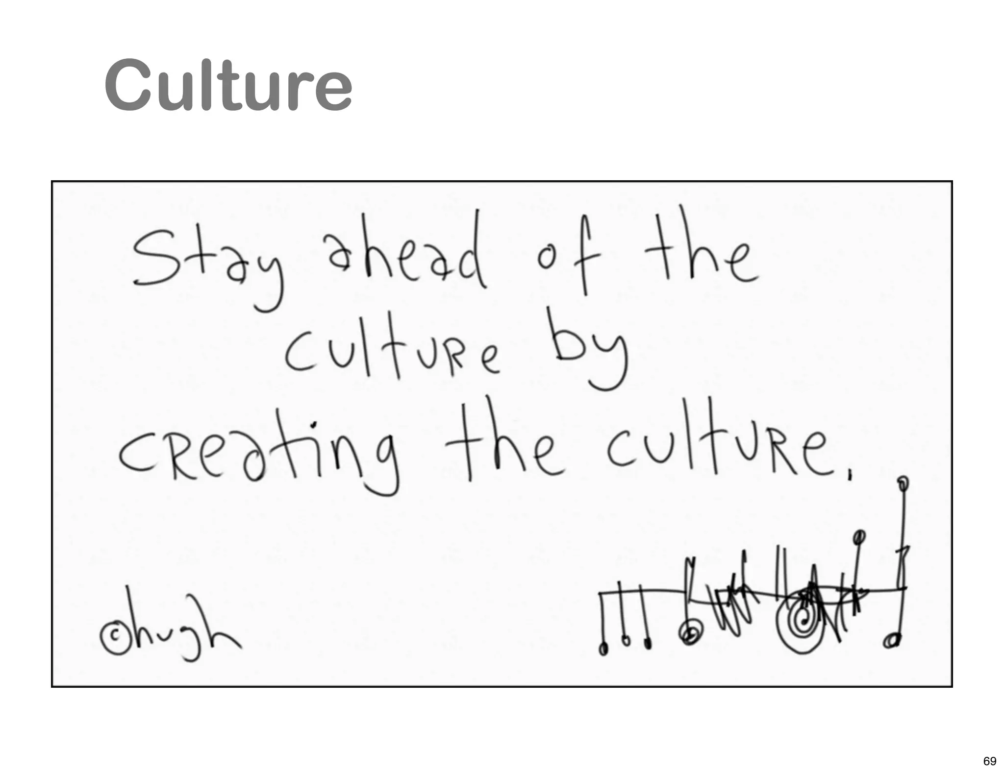 Culture




          69
 