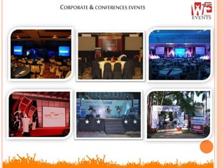 CORPORATE & CONFERENCES EVENTS
 