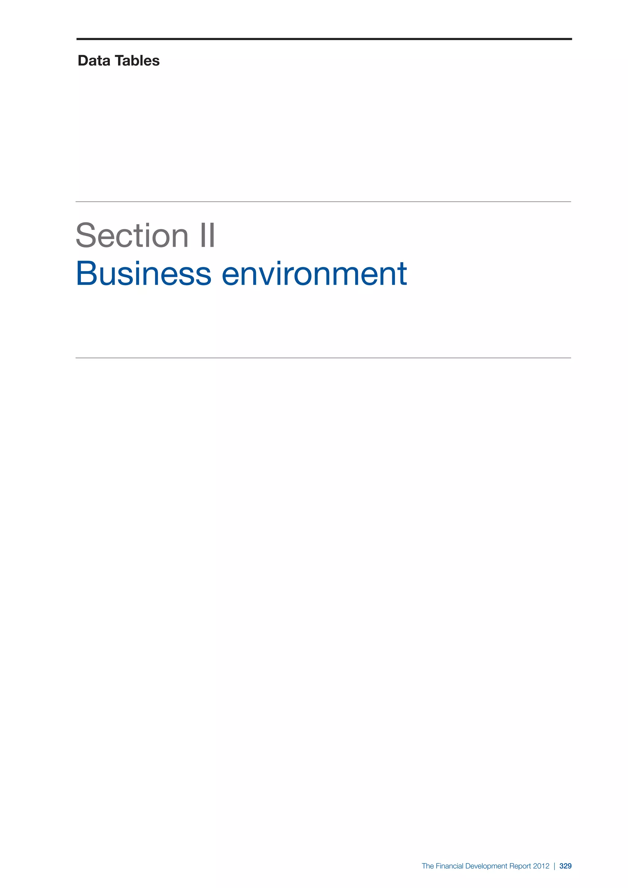  World Economic Forum,  'The Financial Development Report 2012'