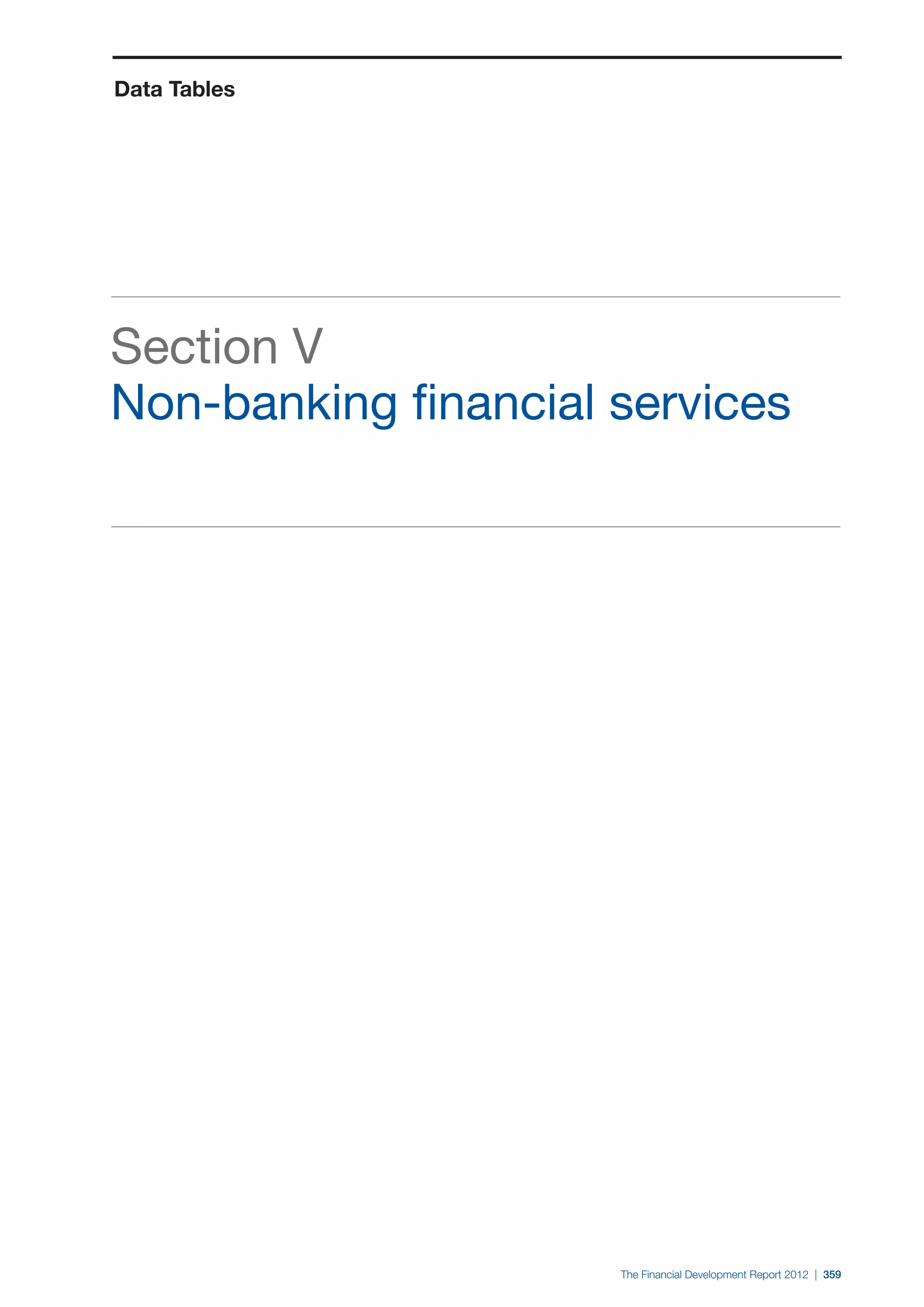  World Economic Forum,  'The Financial Development Report 2012'