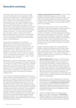 WEF Report: Fostering effective energy transition 2019 | PDF