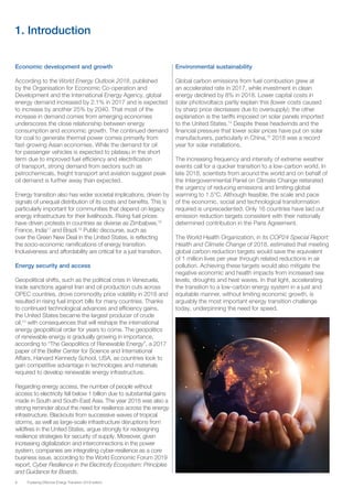 WEF Report: Fostering effective energy transition 2019 | PDF