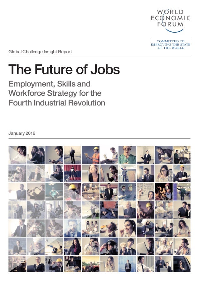 World Economic Forum Report Future of Jobs