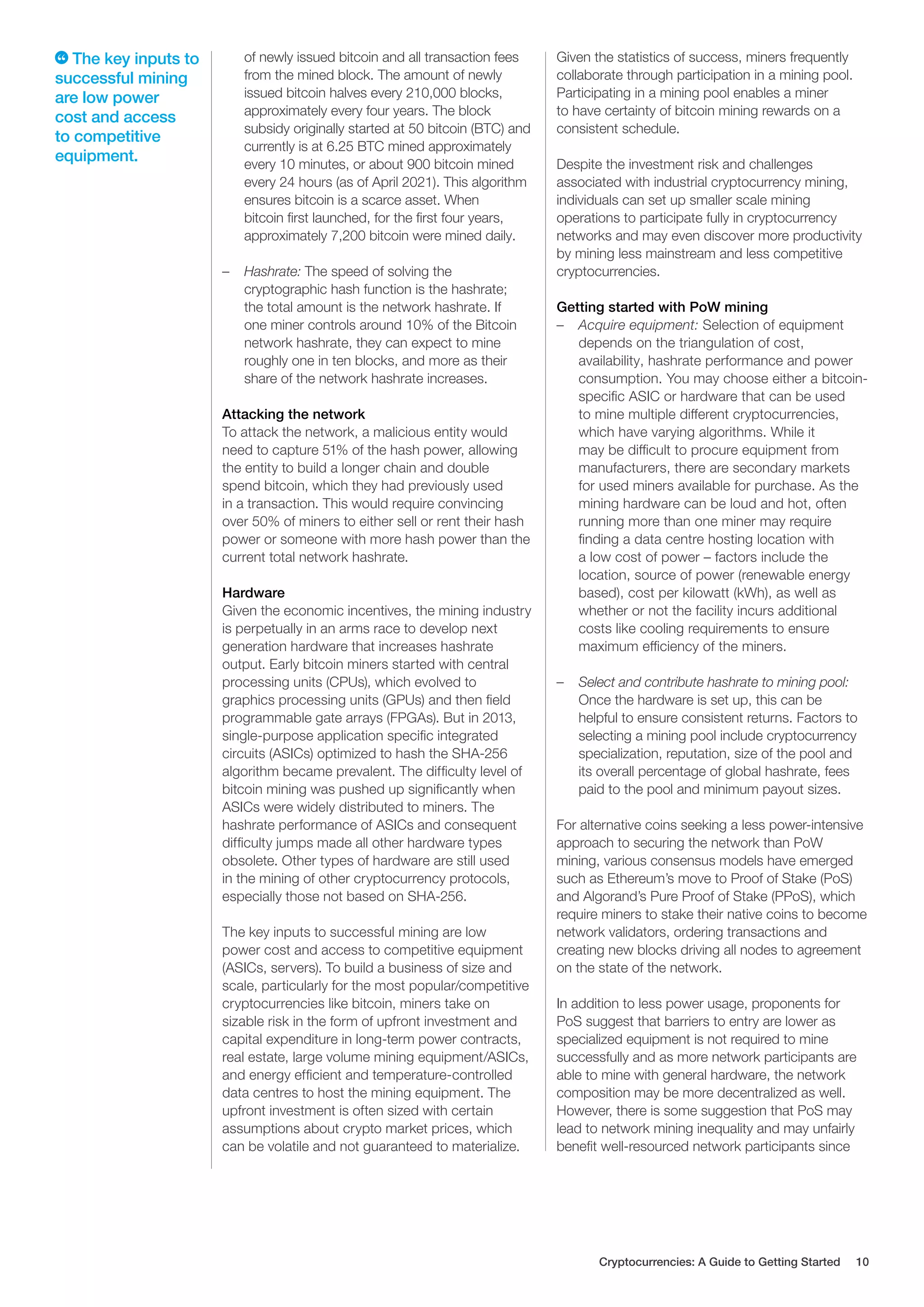 Wef getting started_cryptocurrency_2021 | PDF