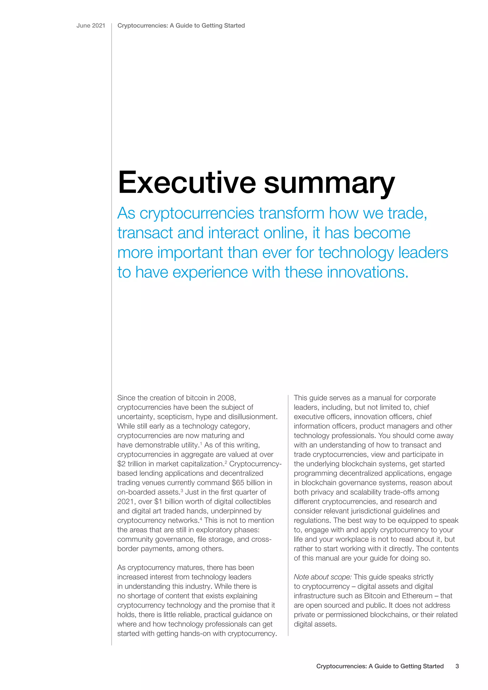 Wef getting started_cryptocurrency_2021 | PDF
