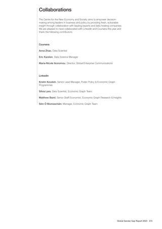 Global Gender Gap Report 2023 