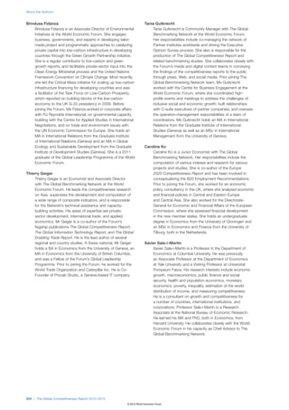 The Global Competitiveness Report 2012–2013