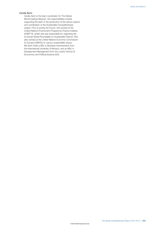 The Global Competitiveness Report 2012–2013