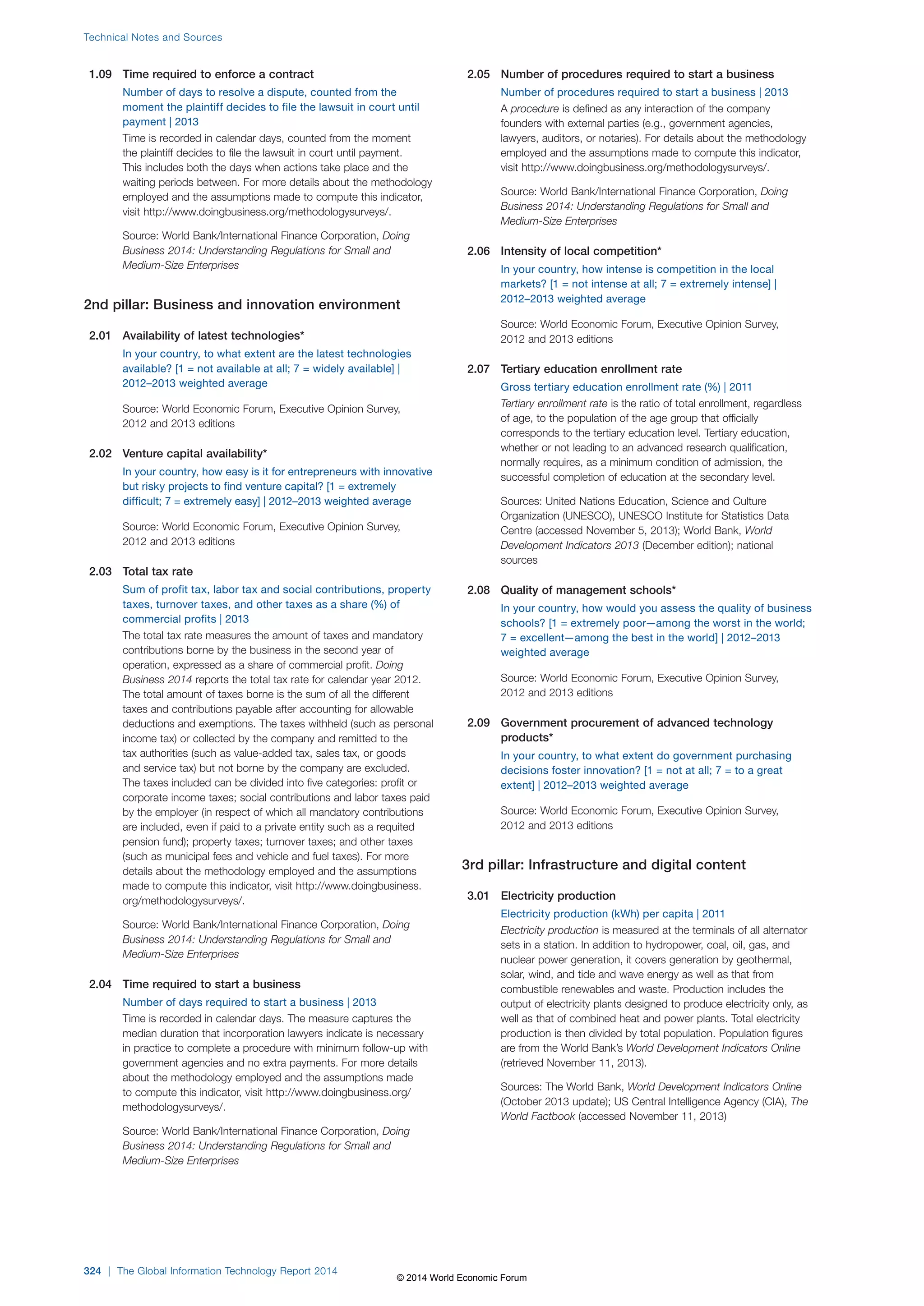 Wef global informationtechnology report 2014
