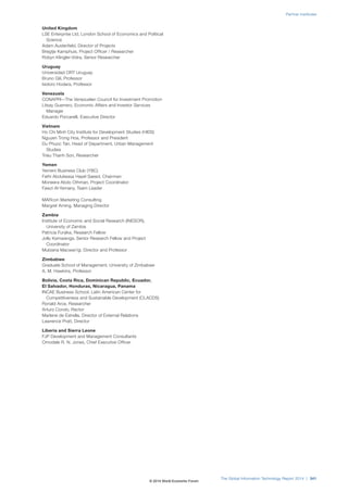 Wef global informationtechnology report 2014