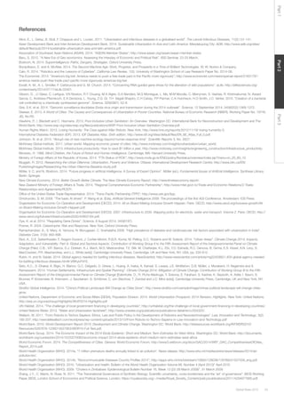 43Global Risks 2015
Part2Part3Part1
References
Alirol, E., L. Getaz, B. Stoll, F. Chappuis and L. Loutan. 2011. “Urbanisation and infectious diseases in a globalised world”. The Lancet Infectious Diseases, 11(2):131-141.
Asian Development Bank and Inter-American Development Bank. 2014. Sustainable Urbanization In Asia and Latin America. Mandaluyong City: ADB; http://www.adb.org/sites/
default/files/pub/2014/sustainable-urbanization-asia-and-latin-america.pdf.
Association of Southeast Asian Nations (ASAN). 2014. “ASEAN Member States”; http://www.asean.org/asean/asean-member-states
Baru, S. 2012. “A New Era of Geo-economics: Assessing the Interplay of Economic and Political Risk”. IISS Seminar, 23-25 March.
Bostrom, N. 2014. Superintelligence: Paths, Dangers, Strategies. Oxford University Press.
Brynjolfsson, E. and A. McAfee. 2014. The Second Machine Age: Work, Progress, and Prosperity in a Time of Brilliant Technologies. W. W. Norton & Company.
Calo, R. 2014. “Robotics and the Lessons of Cyberlaw”. California Law Review, 103, University of Washington School of Law Research Paper No. 2014-08.
The Economist. 2014. “America’s big bet: America needs to push a free-trade pact in the Pacific more vigorously”; http://www.economist.com/news/special-report/21631797-
america-needs-push-free-trade-pact-pacific-more-vigorously-americas-big-bet
Esvelt, K. M., A. L. Smidler, F. Catteruccia and G. M. Church. 2014. “Concerning RNA-guided gene drives for the alteration of wild populations”. eLife; http://elifesciences.org/
content/early/2014/07/17/eLife.03401.
Gibson, D., J.l Glass, C. Lartigue, V.N Noskov, R.Y Chuang, M.A Algire, G.A Benders, M.G Montague, L. Ma, M.M Moodie, C. Merryman, S. Vashee, R. Krishnakumar, N. Assad-
Garcia, C. Andrews-Pfannkoch, E.A Denisova, L. Young, Z.Q Qi, T.H Segall-Shapiro, C.H Calvey, P.P Parmar, C.A Hutchison, H.O Smith, J.C Venter. 2010. “Creation of a bacterial
cell controlled by a chemically synthesized genome”. Science, 329(5987): 52–6
Gire, S.K. et al. 2014. “Genomic surveillance elucidates Ebola virus origin and transmission during the 2014 outbreak”. Science, 12 September 2014, 345(6202):1369-1372.
Glaeser, E. 2013. A World of Cities: The Causes and Consequences of Urbanization in Poorer Countries. National Bureau of Economic Research (NBER), Working Paper No. 19745.
JEL No.R0.
Hawkins, P., I. Blackett and C. Heymans. 2013. Poor-Inclusive Urban Sanitation: An Overview. Washington DC: International Bank for Reconstruction and Development and The
World Bank; http://www.wsp.org/sites/wsp.org/files/publications/WSP-Poor-Inclusive-Urban-Sanitation-Overview.pdf.
Human Rights Watch. 2012. Losing Humanity: The Case against Killer Robots. New York; http://www.hrw.org/reports/2012/11/19/ losing-humanity-0.
International Diabetes Federation (IDF). 2013. IDF Diabetes Atlas. Sixth edition; http://www.idf.org/sites/default/files/EN_6E_Atlas_Full_0.pdf.
Johnson, N. et al. 2013. “Abrupt rise of new machine ecology beyond human response time”. Scientific Reports 3, No. 2627.
McKinsey Global Institute. 2011. Urban world: Mapping economic power of cities; http://www.mckinsey.com/insights/urbanization/urban_world.
McKinsey Global Institute. 2013. Infrastructure productivity: How to save $1 trillion a year; http://www.mckinsey.com/insights/engineering_construction/infrastructure_productivity.
Moravec, H. 1988. Mind Children, the Future of Robot and Human Intelligence. Cambridge, MA: Harvard University Press.
Ministry of Foreign Affairs of the Republic of Korea. 2014. “FTA Status of ROK”; http://www.mofa.go.kr/ENG/policy/fta/status/overview/index.jsp?menu=m_20_80_10.
Muggah, R. 2012. Researching the Urban Dilemma: Urbanization, Poverty and Violence. Ottawa: International Development Research Centre; http://www.idrc.ca/EN/
PublishingImages/Researching-the-Urban-Dilemma-Baseline-study.pdf.
Müller, V. C. and N. Bostrom. 2014. “Future progress in artificial intelligence: A Survey of Expert Opinion”. Müller (ed.), Fundamental Issues of Artificial Intelligence. Synthese Library;
Berlin: Springer.
New Climate Economy. 2014. Better Growth Better Climate. The New Climate Economy Report; http://newclimateeconomy.report/.
New Zealand Ministry of Foreign Affairs & Trade. 2014. “Regional Comprehensive Economic Partnership”; http://www.mfat.govt.nz/Trade-and-Economic-Relations/2-Trade-
Relationships-and-Agreements/RCEP/.
Office of the United States Trade Representative. 2014. “Trans-Pacific Partnership (TPP)”; http://www.ustr.gov/tpp.
Omohundro, S. M. 2008. “The basic AI drives”. P. Wang et al. (Eds), Artificial General Intelligence 2008: The proceedings of the first AGI Conference. Amsterdam: IOS Press.
Organisation for Economic Co-Operation and Development (OECD). 2014. All on Board Making Inclusive Growth Happen. Paris: OECD; http://www.oecd.org/inclusive-growth/All-
on-Board-Making-Inclusive-Growth-Happen.pdf.
Organisation for Economic Co-Operation and Development (OECD). 2007. Infrastructure to 2030. Mapping policy for electricity, water and transport. Volume 2. Paris: OECD; http://
www.oecd.org/futures/infrastructureto2030/40953164.pdf.
Oye, K. et al. 2014. “Regulating Gene Drives”. Science, 8 August 2014, 345(6197).
Posner, R. 2004. Catastrophe: Risk and Response. New York: Oxford University Press.
Ramachandran, A., S. Mary, A. Yamuna, N. Murugesan, C. Snehalatha 2008. “High prevalence of diabetes and cardiovascular risk factors associated with urbanization in India”.
Diabetes Care, 31(5): 893-898.
Revi, A., D.E. Satterthwaite, F. Aragón-Durand, J. Corfee-Morlot, R.B.R. Kiunsi, M. Pelling, D.C. Roberts and W. Solecki. 2014. “Urban Areas”. Climate Change 2014: Impacts,
Adaptation, and Vulnerability. Part A: Global and Sectoral Aspects. Contribution of Working Group II to the Fifth Assessment Report of the Intergovernmental Panel on Climate
Change [Field, C.B., V.R. Barros, D.J. Dokken, K.J. Mach, M.D. Mastrandrea, T.E. Bilir, M. Chatterjee, K.L. Ebi, Y.O. Estrada, R.C. Genova, B. Girma, E.S. Kissel, A.N. Levy, S.
MacCracken, P.R. Mastrandrea, and L.L. White (eds)]. Cambridge University Press, Cambridge, UK and New York, NY, USA, pp. 535-612.
Rubin, H. and N. Saidel. 2014. Global agency needed for battling infectious diseases. NewScientist; http://www.newscientist.com/article/mg22429921.400-global-agency-needed-
for-battling-infectious-diseases.html#.VI8KyivF91E.
Seto, K.C., S. Dhakal, A. Bigio, H. Blanco, G.C. Delgado, D. Dewar, L. Huang, A. Inaba, A. Kansal, S. Lwasa, J.E. McMahon, D.B. Müller, J. Murakami, H. Nagendra and A.
Ramaswami. 2014. “Human Settlements, Infrastructure and Spatial Planning”. Climate Change 2014: Mitigation of Climate Change. Contribution of Working Group III to the Fifth
Assessment Report of the Intergovernmental Panel on Climate Change [Edenhofer, O., R. Pichs-Madruga, Y. Sokona, E. Farahani, S. Kadner, K. Seyboth, A. Adler, I. Baum, S.
Brunner, P. Eickemeier, B. Kriemann, J. Savolainen, S. Schlömer, C. von Stechow, T. Zwickel and J.C. Minx (eds)]. Cambridge University Press, Cambridge, UK and New York, NY,
USA.
Stratfor Global intelligence. 2014. “China’s Political Landscape Will Change as Cities Grow”; http://www.stratfor.com/sample/image/chinas-political-landscape-will-change-cities-
grow.
United Nations, Department of Economic and Social Affairs (DESA), Population Division. 2014. World Urbanization Prospects: 2014 Revision, Highlights. New York: United Nations;
http://esa.un.org/unpd/wup/Highlights/WUP2014-Highlights.pdf
UN Habitat. 2014. “The challenge of local government financing in developing countries”; http://unhabitat.org/the-challenge-of-local-government-financing-in-developing-countries/.
United Nations Water. 2013. “Water and Urbanization factsheet”; http://www.unwater.org/publications/publications-detail/en/c/204325/.
Wallach, W. 2011. “From Robots to Techno Sapiens: Ethics, Law and Public Policy in the Development of Robotics and Neurotechnologies”. Law, Innovation and Technology, 3(2):
185-207; http://wendellwallach.com/wordpress/wp-content/uploads/2013/10/From-Robots-to-Techno-Sapiens-in-Law-Innovation-and-Technology.pdf
World Bank. 2010. World Development Report 2010: Development and Climate Change. Washington DC: World Bank; http://siteresources.worldbank.org/INTWDR2010/
Resources/5287678-1226014527953/WDR10-Full-Text.pdf.
World Bank Group. 2014. The Economic Impact of the 2014 Ebola Epidemic: Short and Medium Term Estimates for West Africa. Washington DC: World Bank; http://documents.
worldbank.org/curated/en/2014/10/20270083/economic-impact-2014-ebola-epidemic-short-medium-term-estimates-west-africa
World Economic Forum. 2014. The Competitiveness of Cities. Geneva: World Economic Forum; http://www3.weforum.org/docs/GAC/2014/WEF_GAC_CompetitivenessOfCities_
Report_2014.pdf.
World Health Organization (WHO). 2014a. “7 million premature deaths annually linked to air pollution”. News release; http://www.who.int/mediacentre/news/releases/2014/air-
pollution/en/.
World Health Organization (WHO). 2014b. “Noncommunicable Diseases Country Profiles 2014”; http://apps.who.int/iris/bitstream/10665/128038/1/9789241507509_eng.pdf.
World Health Organization (WHO). 2010. “Urbanization and health: Bulletin of the World Health Organization Volume 88, Number 4 (April 2010)” April 2010
World Health Organization (WHO). 2009. “Cholera in Zimbabwe: Epidemiological Bulletin Number 16, Week 13 (22-28 March 2009)”. 31 March 2009.
Zhang, J.Y., C. Marris, N. Rose, N. 2011. “The Transnational Governance of Synthetic Biology: Scientific uncertainty, cross-borderness and the ‘art’ of governance”. BIOS Working
Paper, BIOS, London School of Economics and Political Science, London; https://royalsociety.org/~/media/Royal_Society_Content/policy/publications/2011/4294977685.pdf.
 