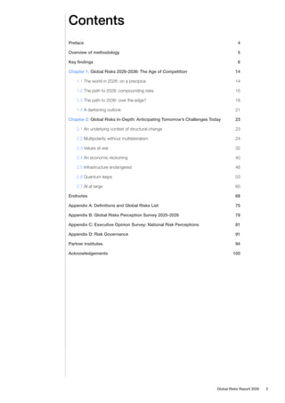 The Global Risks Report 2026 - World Economic Forum | PDF