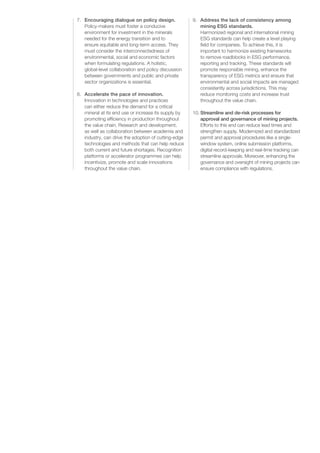 WEF Securing Minerals for the Energy Transition 2023 | PDF