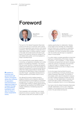 WEF Davos 2024: The Global Cooperation Barometer 2024 | PDF