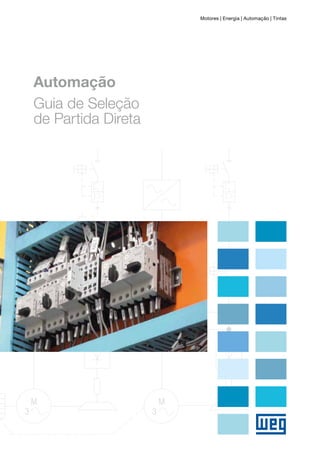 Automação
Guia de Seleção
de Partida Direta
Motores | Energia | Automação | Tintas
 