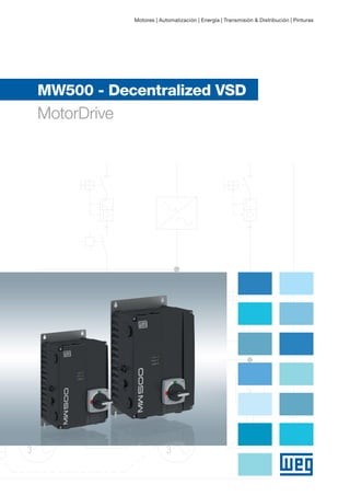 Motores | Automatización | Energía | Transmisión & Distribución | Pinturas
MW500 - Decentralized VSD
MotorDrive
 