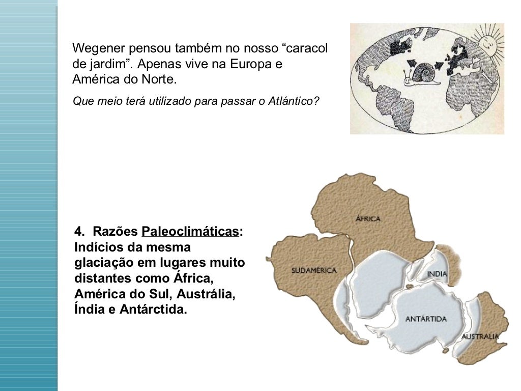A Teoria da Deriva Continental