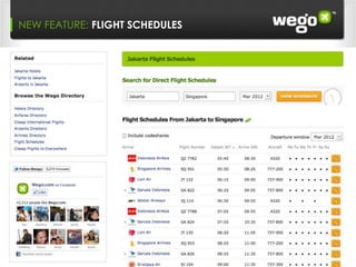 NEW FEATURE: FLIGHT SCHEDULES
 