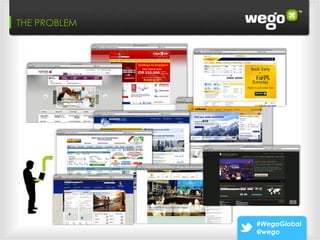 Wego: 3 Paths that Make Leads “Ready To Buy”
THE PROBLEM




                                      #WegoGlobal
                                      @wego
 