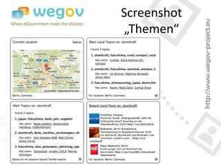 Screenshot
 „Themen“
 