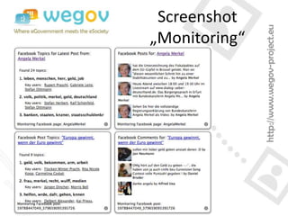 Screenshot
„Monitoring“
 