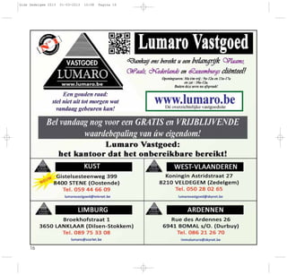 16
Gids Zedelgem 2013 01-03-2013 10:08 Pagina 16
 