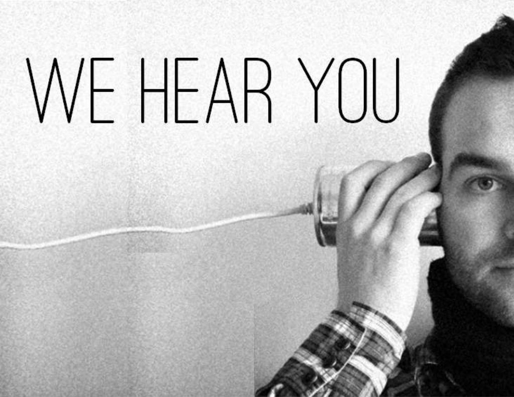 We Hear You