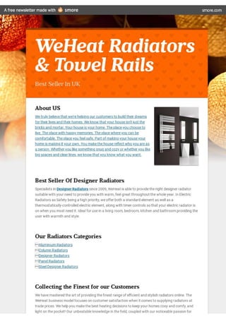Designer Column Radiators