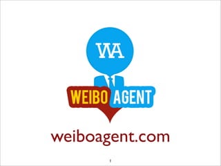 weiboagent.com
      1
 