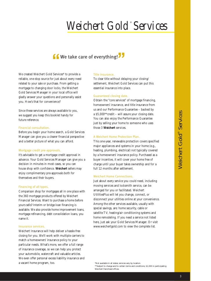 Weichert Insurance Home Buying Selling Title Insurance