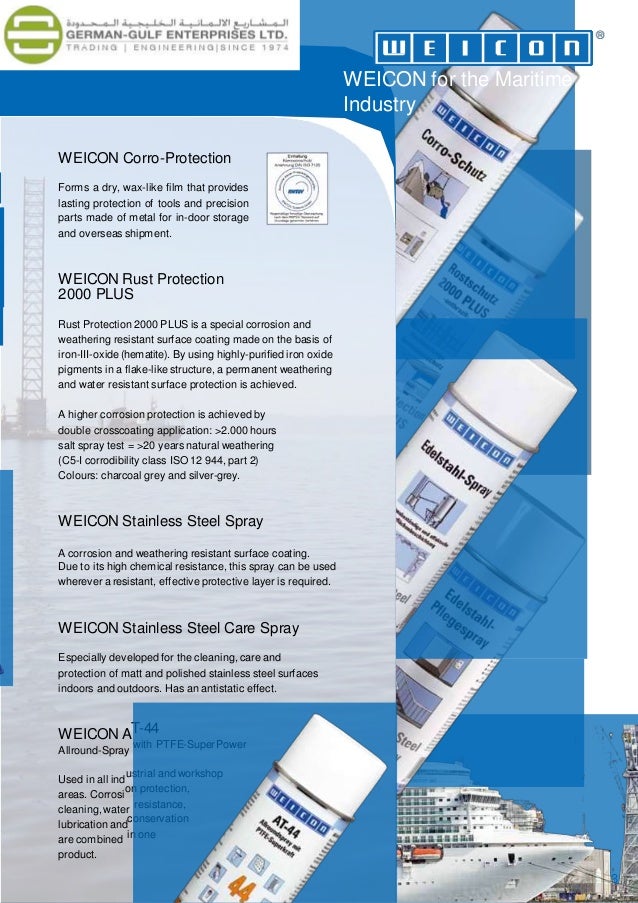 Weicon Marine Adhesives Sealants