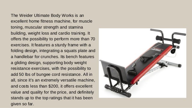 weider ultimate body works exercise manual